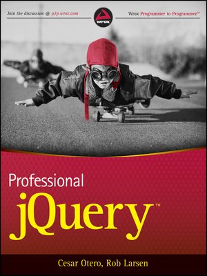 cover image of Professional jQuery